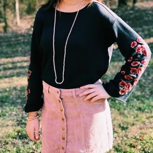 American Eagle Embroidered Sweatshirt